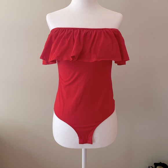J. Crew Off-Shoulder Bodysuit - Picture 1 of 4